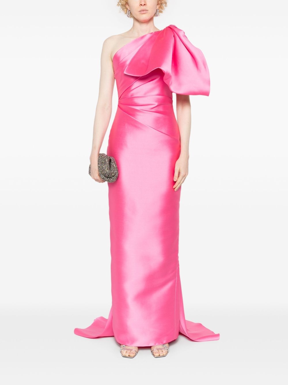 Priya one-shoulder gown - 2