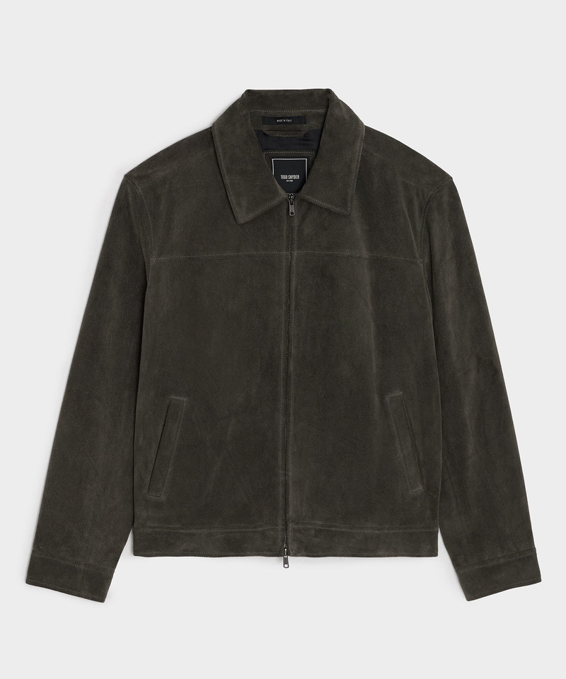 Italian Suede Grant Jacket 1
