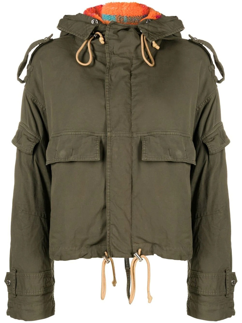 fleece-lined hooded jacket 1