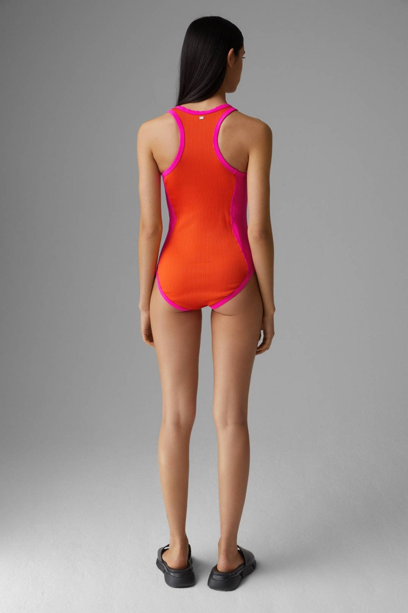 ZOE SWIMSUIT IN ORANGE/PINK 3