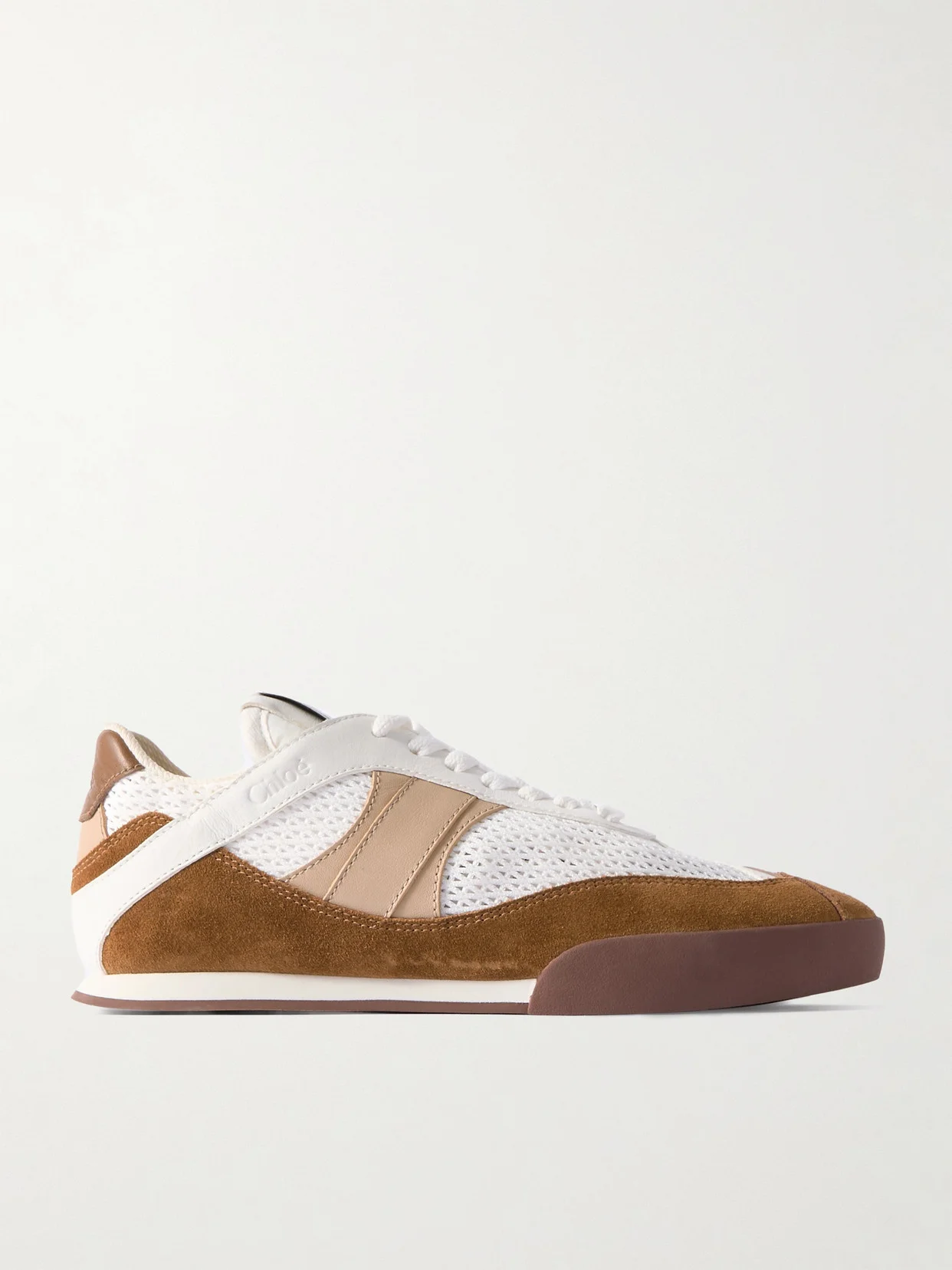 Kick Suede, Mesh And Leather Sneakers - 1