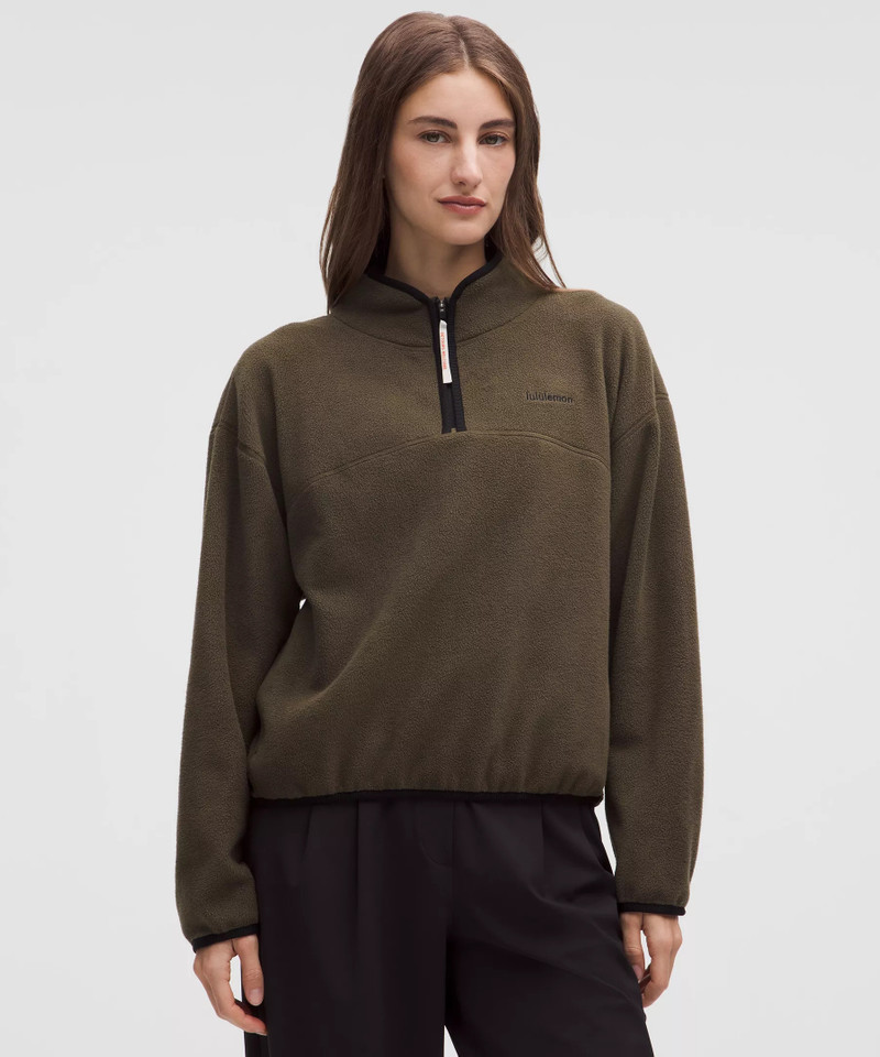 Tumbled Fleece Half-Zip Jacket 1