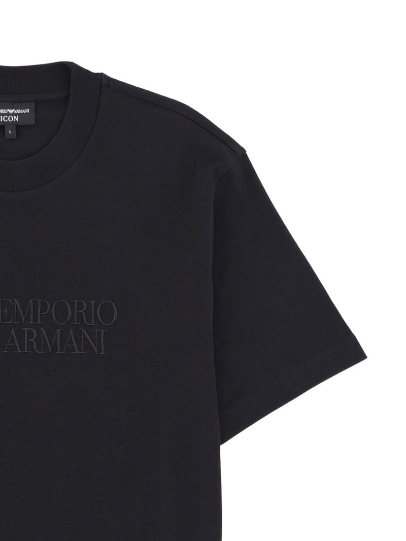 EMPORIO ARMANI logo-detail T-shirt outlook