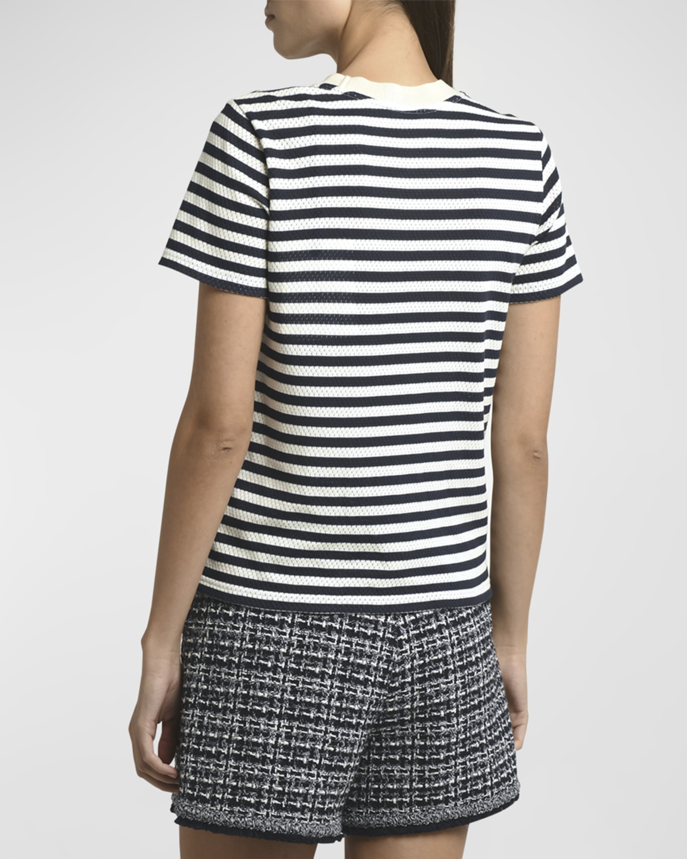 Striped Short-Sleeve T-Shirt - 4