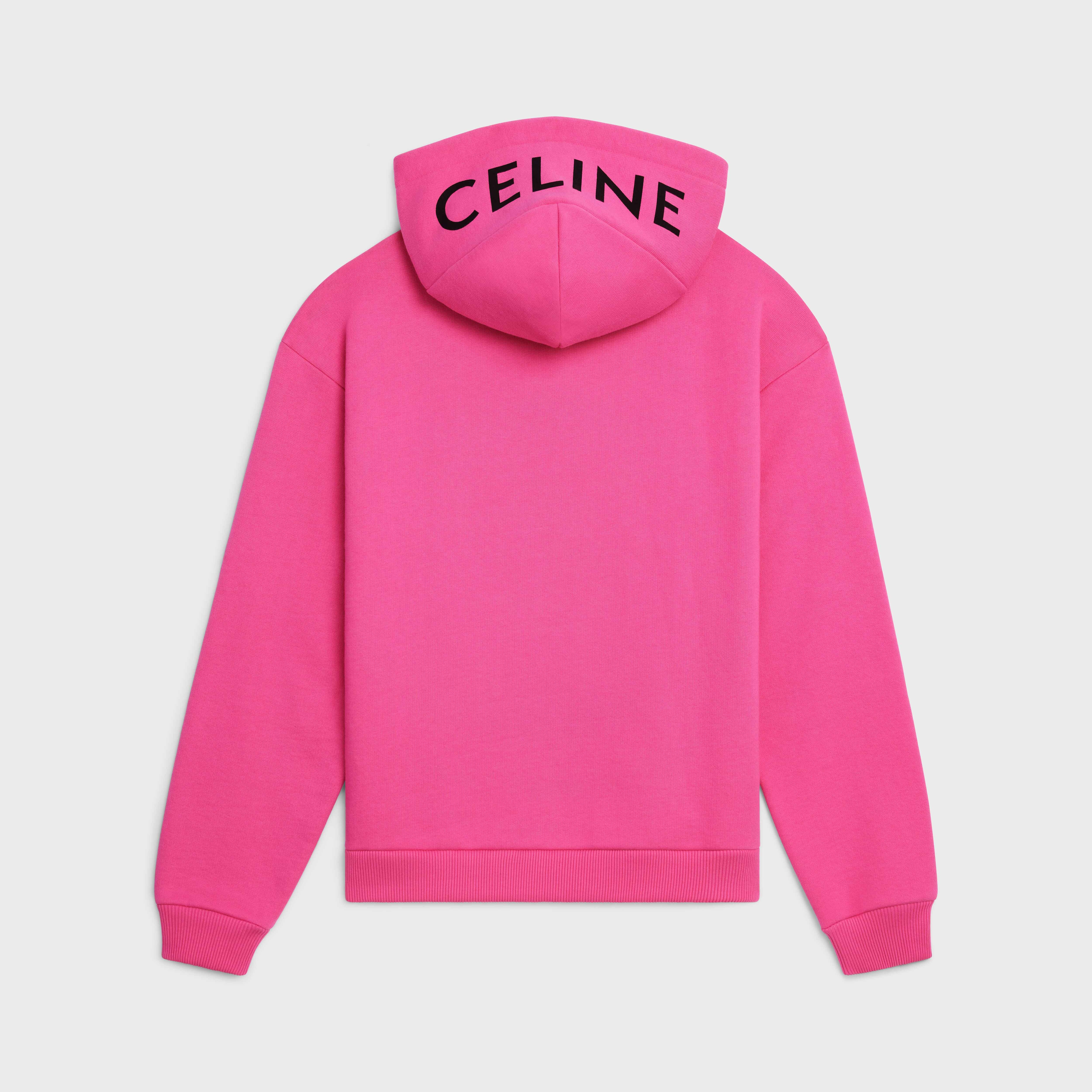 CELINE LOOSE SWEATSHIRT IN COTTON FLEECE - 1