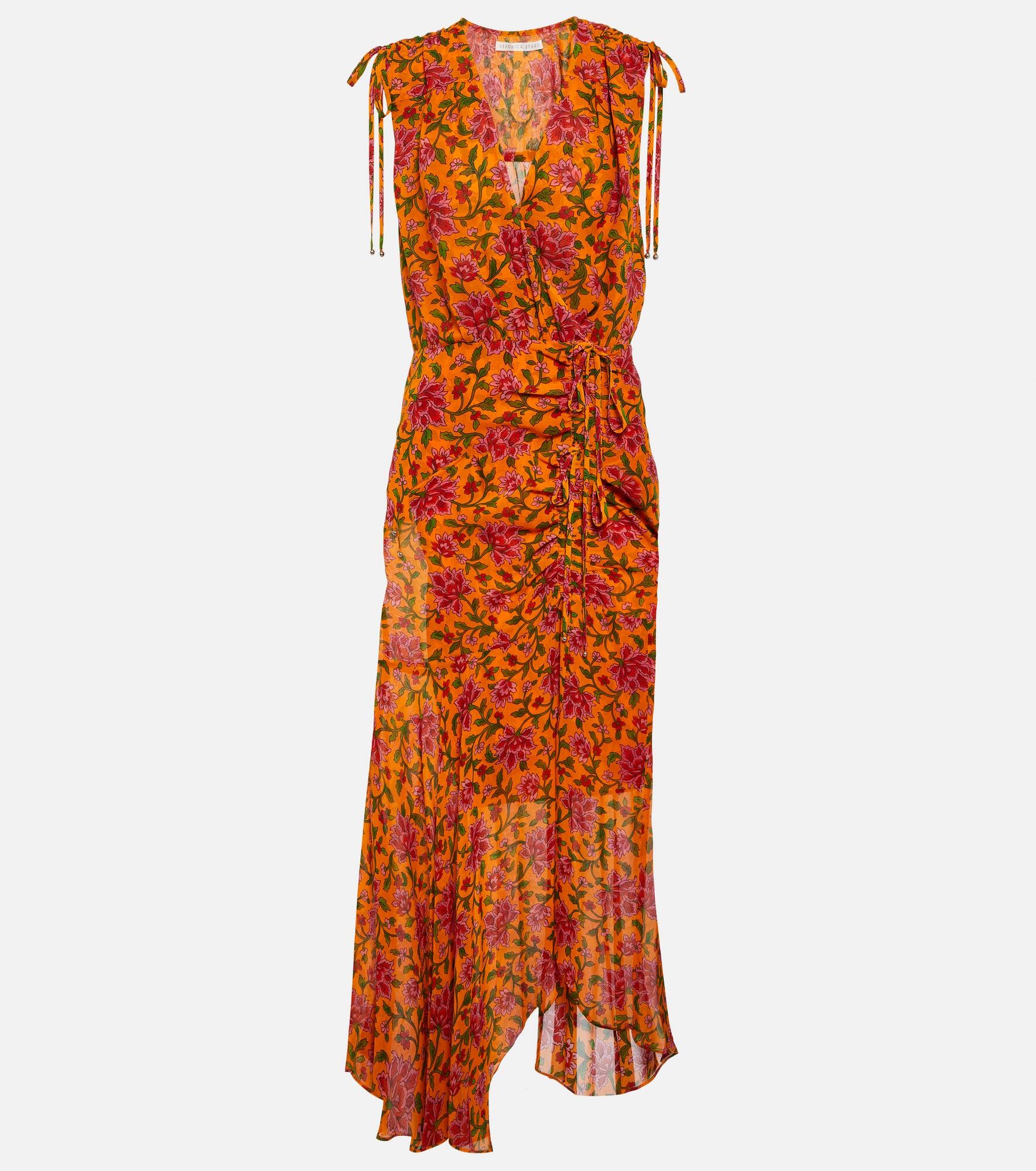 Dovima silk midi dress - 1