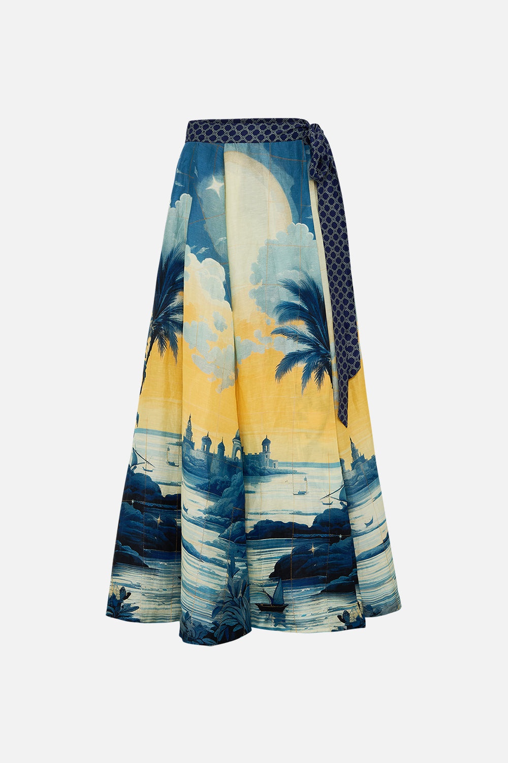 MAXI WRAP SKIRT - 1