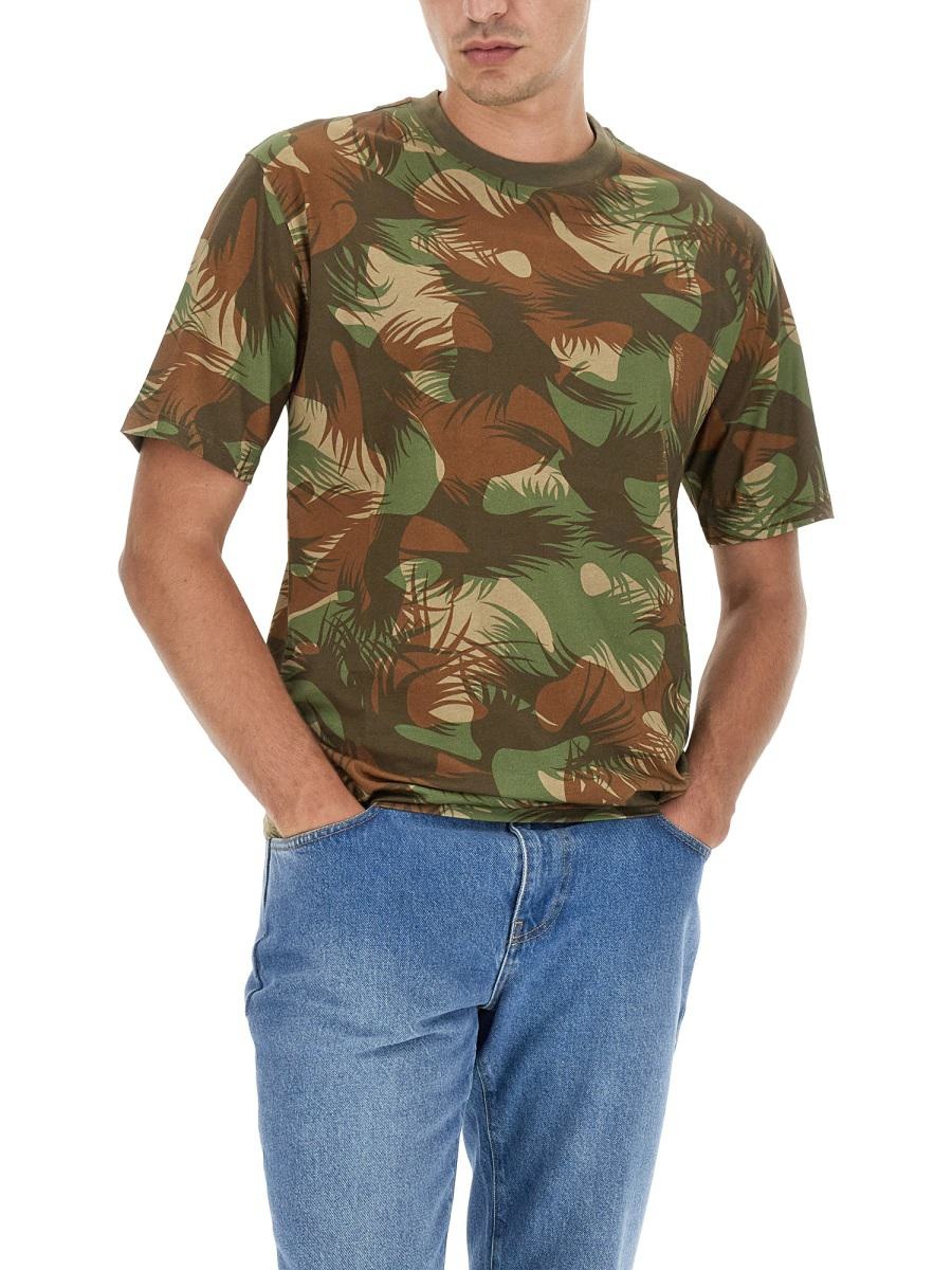 MOSCHINO CAMOUFLAGE T-SHIRT - 4