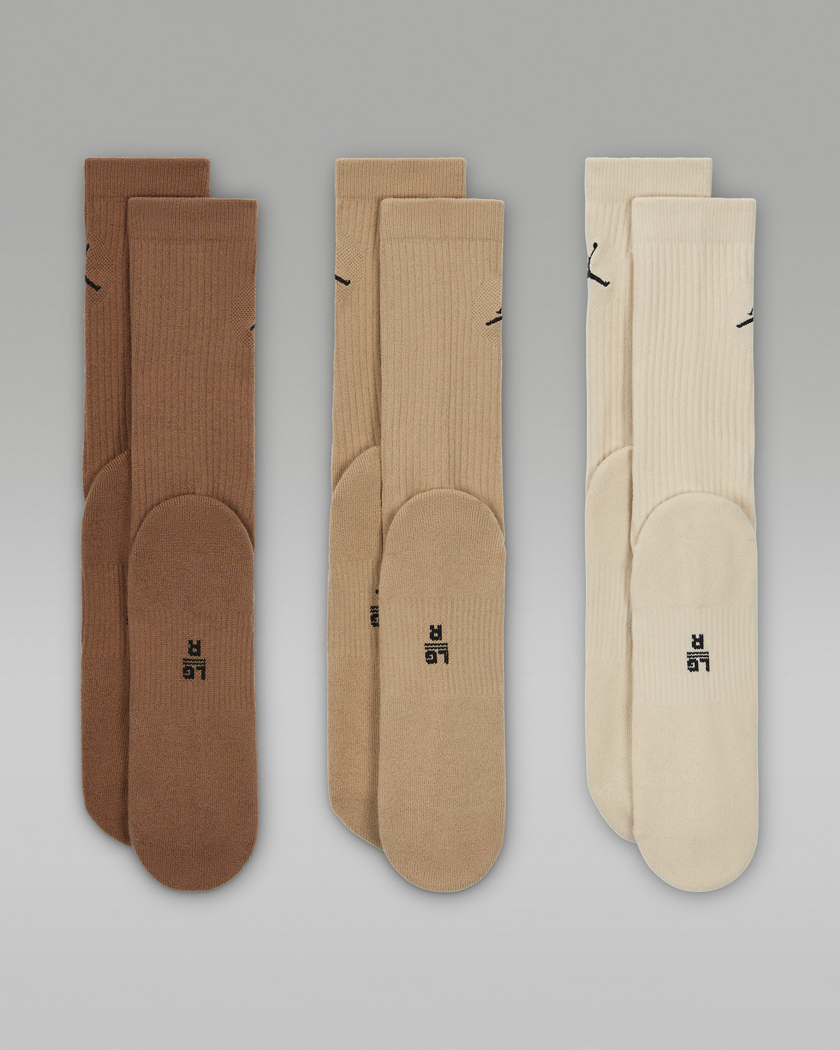 Jordan Everyday Crew Socks (3 pairs) - 3