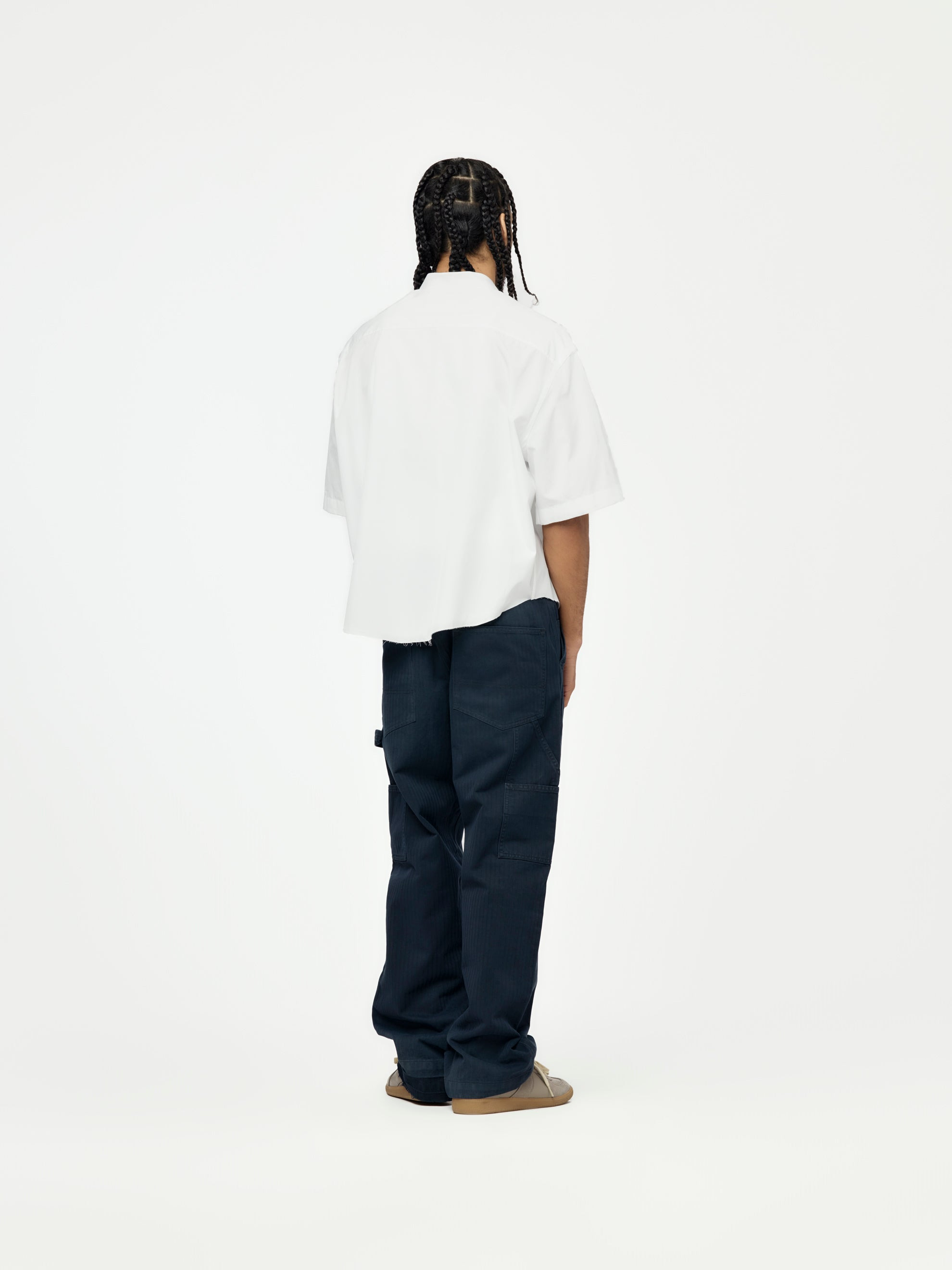 SHORT-SLEEVE SHIRT (WHITE) - 5