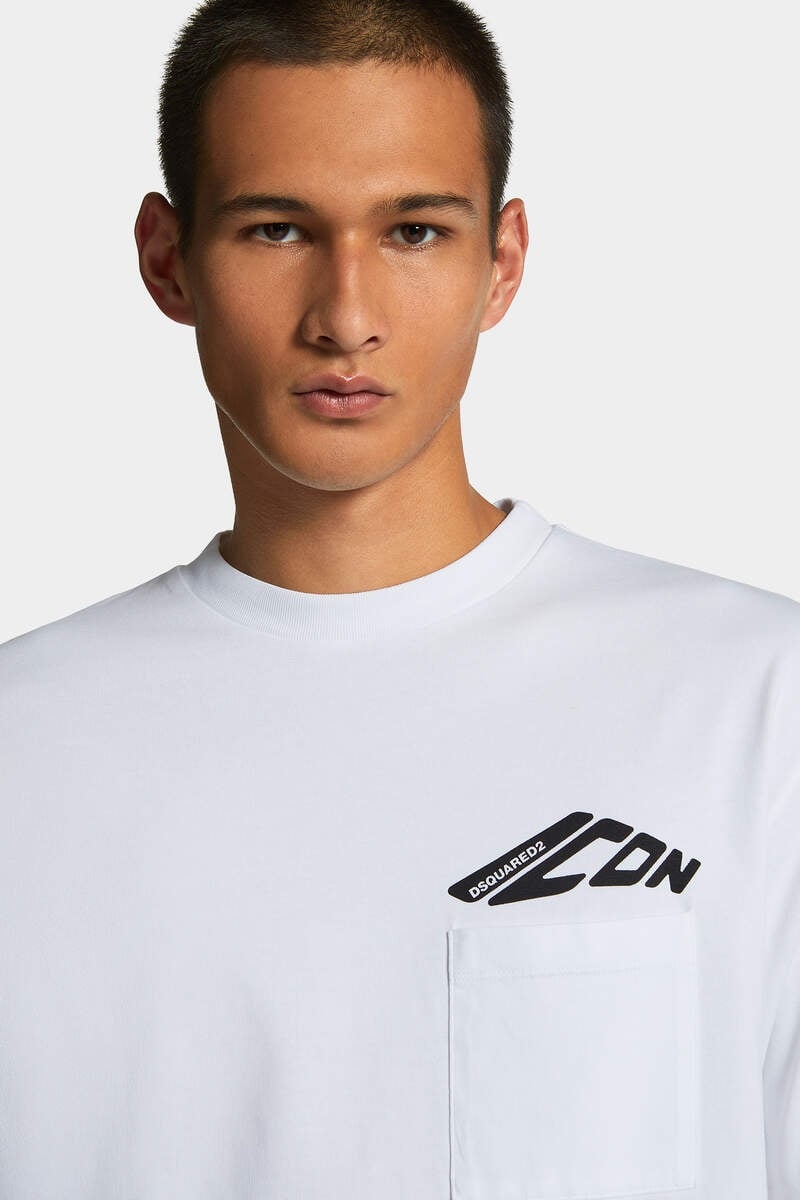 ICON NEW GENERATION LOOSE FIT POCKET T-SHIRT - 5