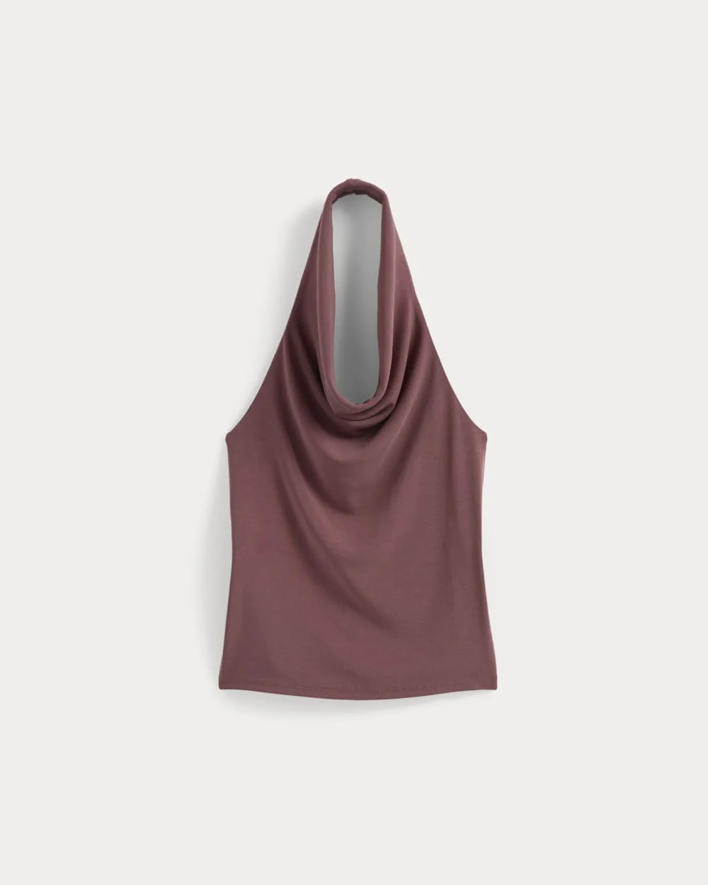 HALTER COWLNECK TOP IN BUTTERKNIT - 1