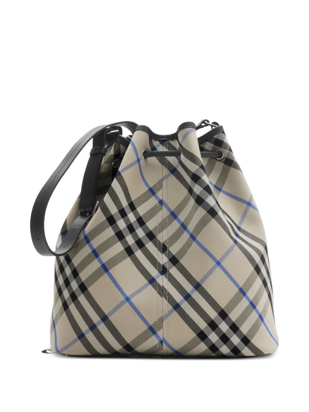 medium Check bucket bag - 4