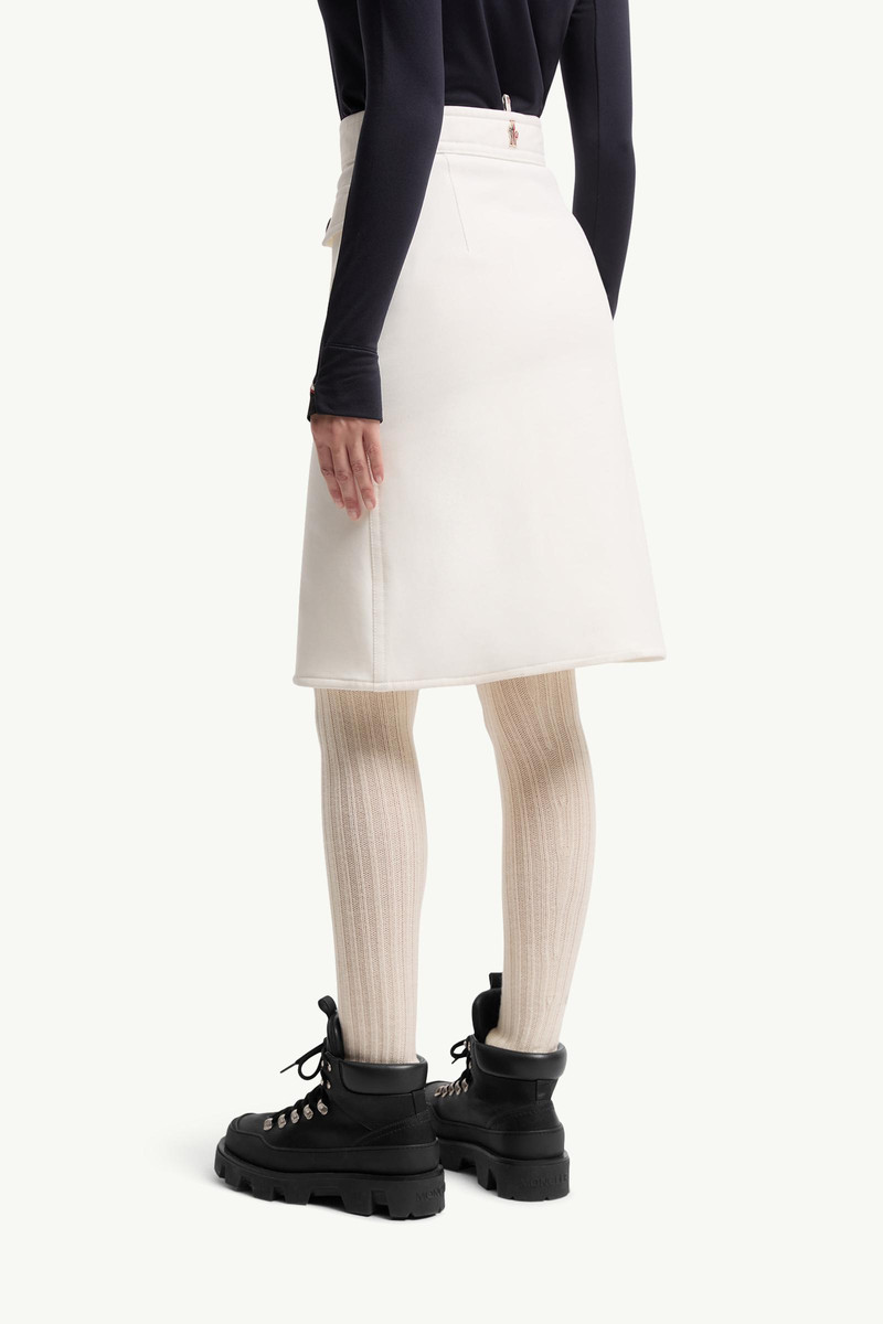 Technical Twill Knee-Length Skirt 5