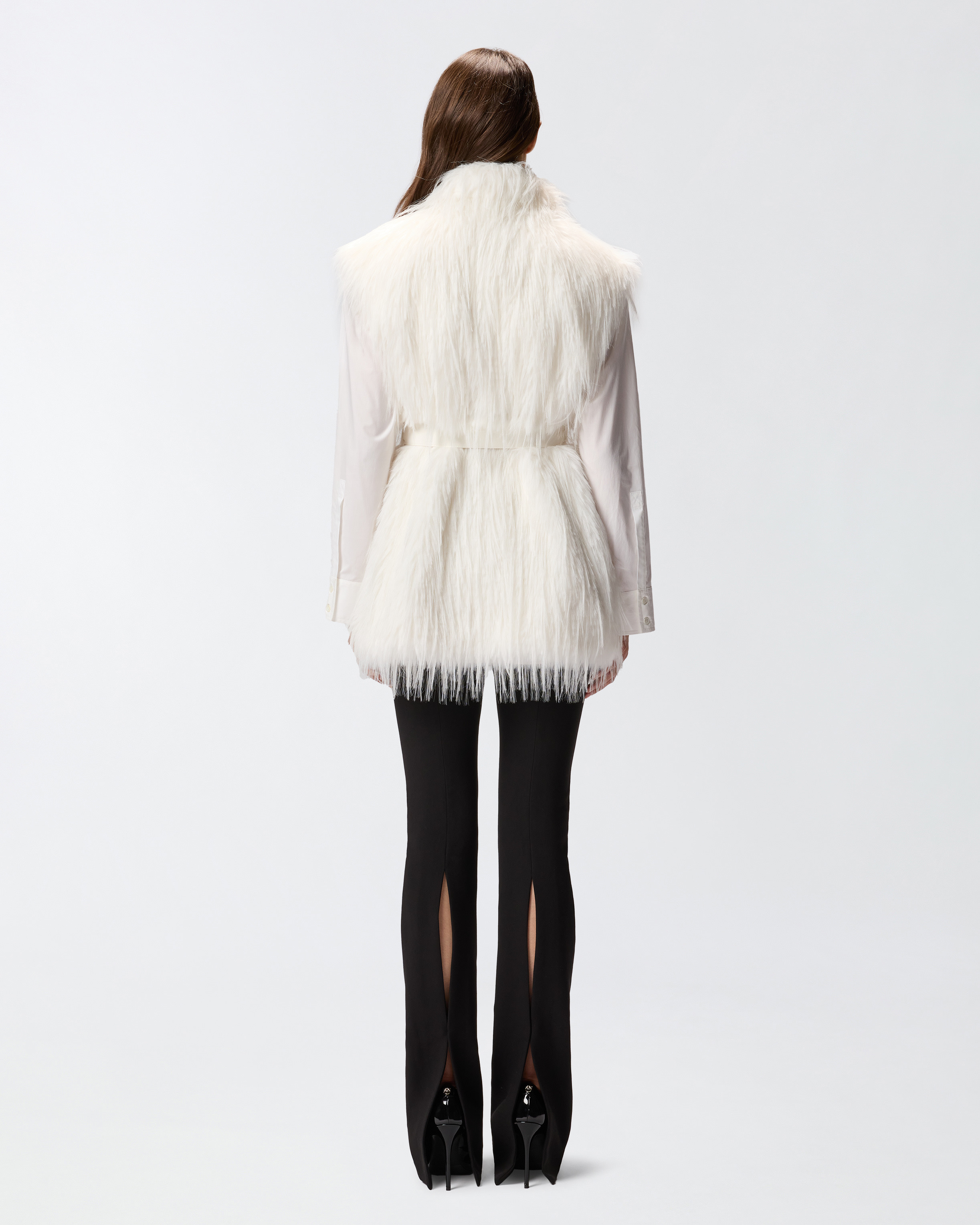 FAUX FUR VEST - 4
