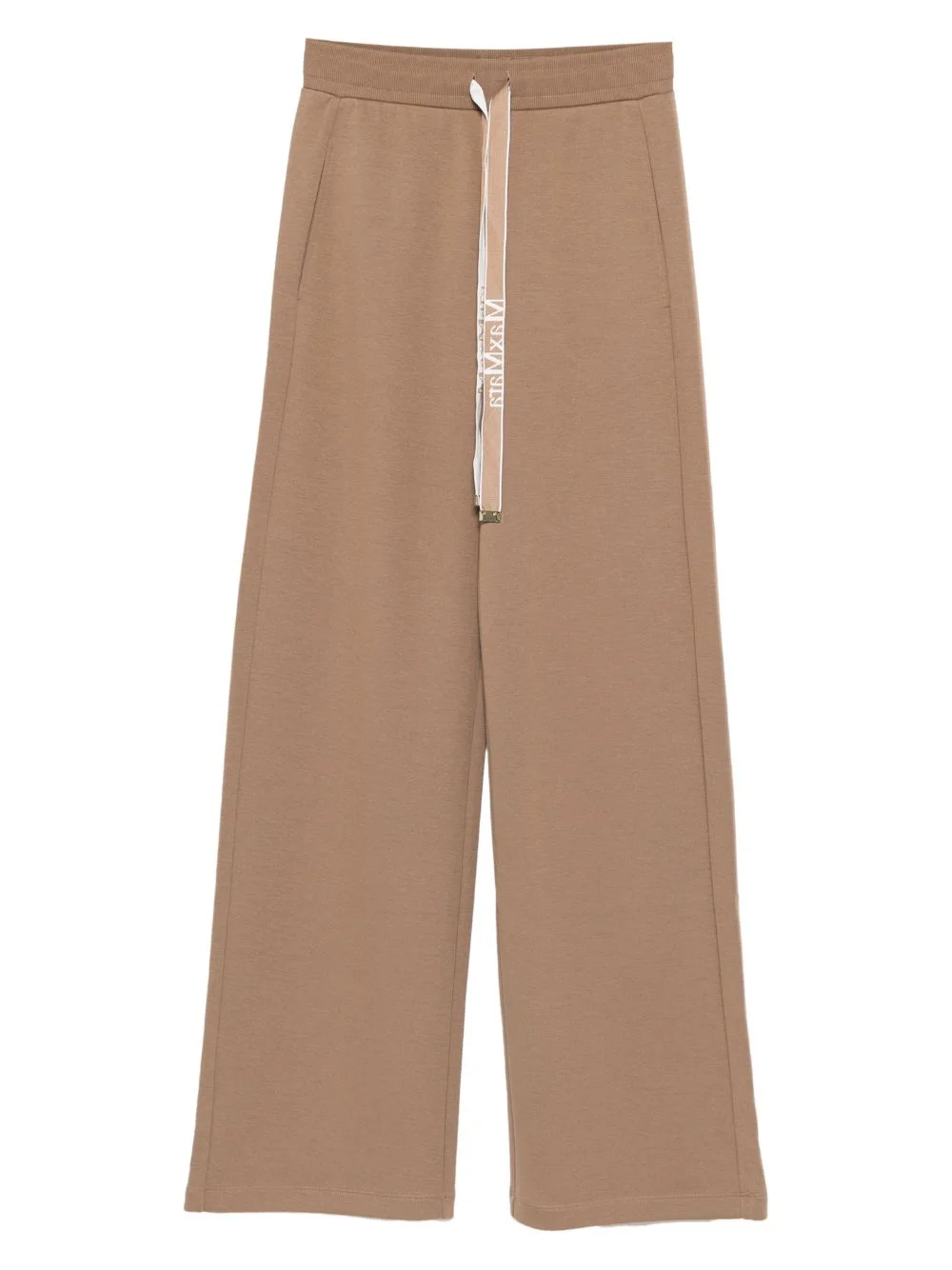 logo-drawstring track pants - 1