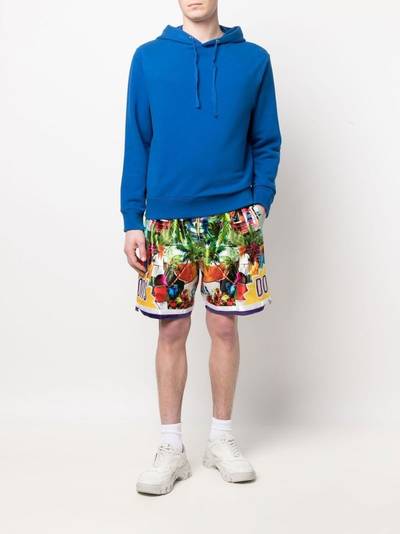 Just Don graphic-print shorts outlook