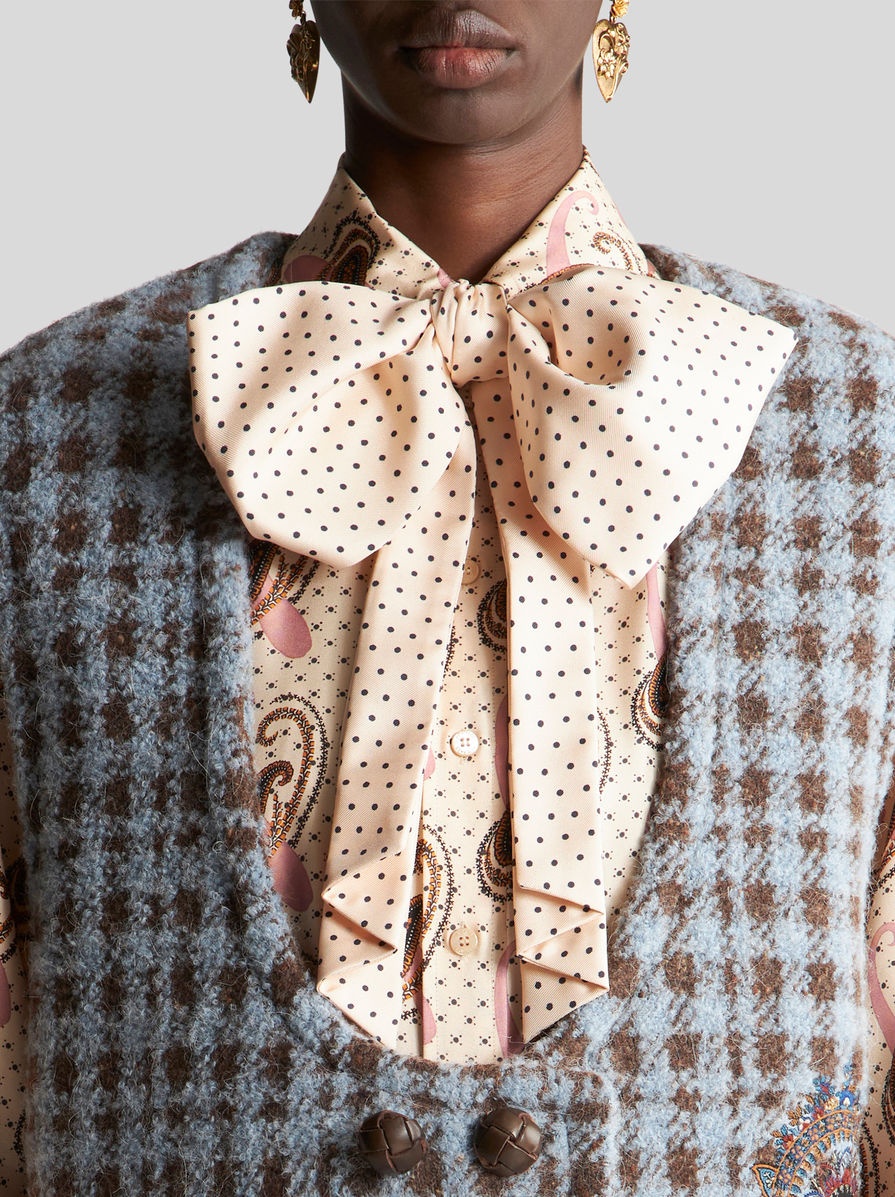 MAXI SILK BOW TIE - 2