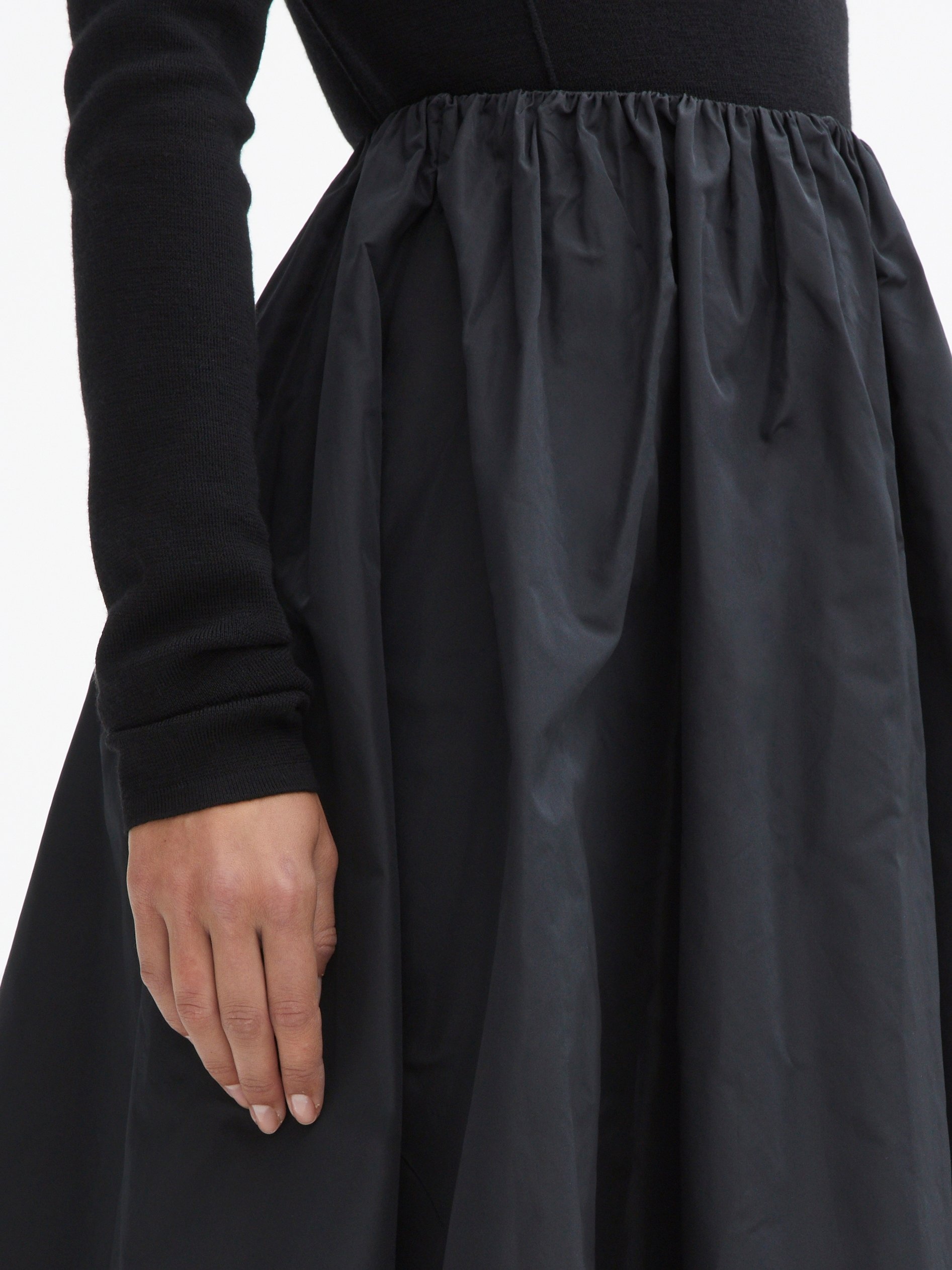 A-lined Silk Skirt - 2