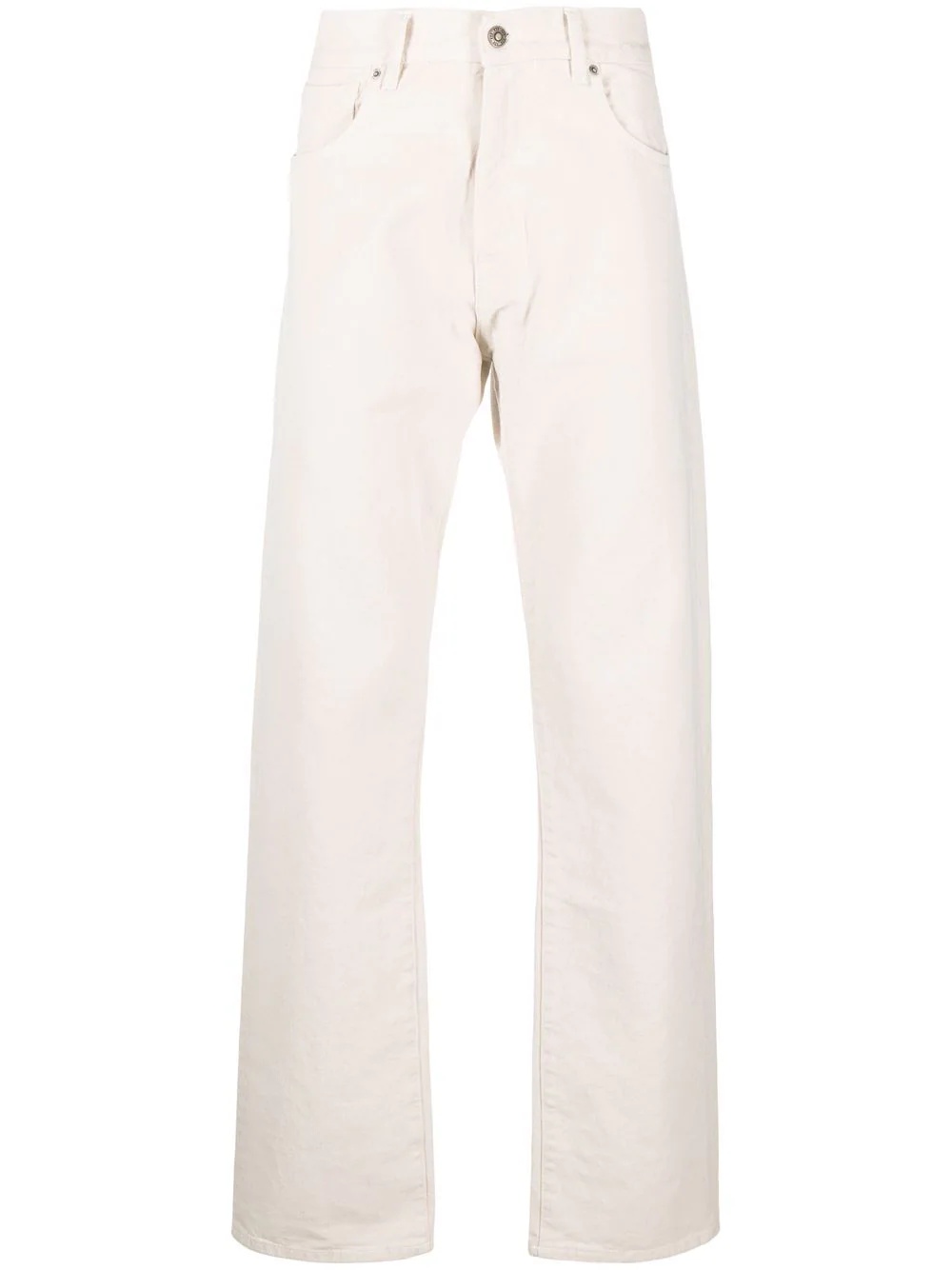 baggy logo-patch trousers - 1