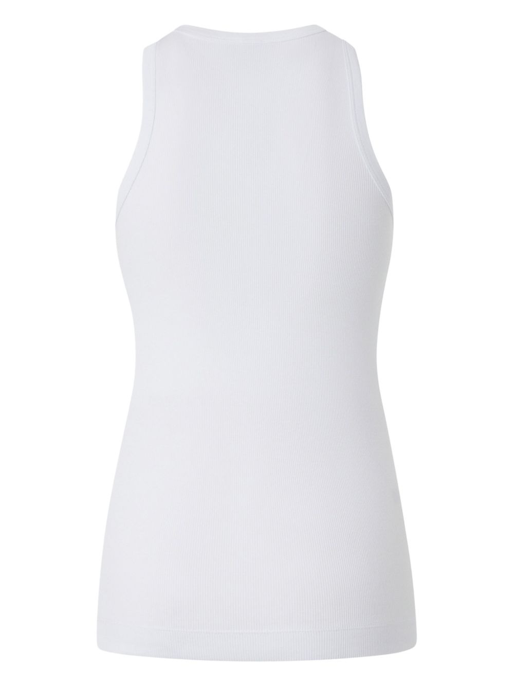 logo-embroidered tank top - 2