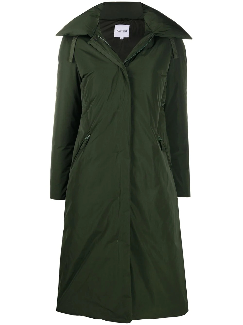 padded duffle coat - 1