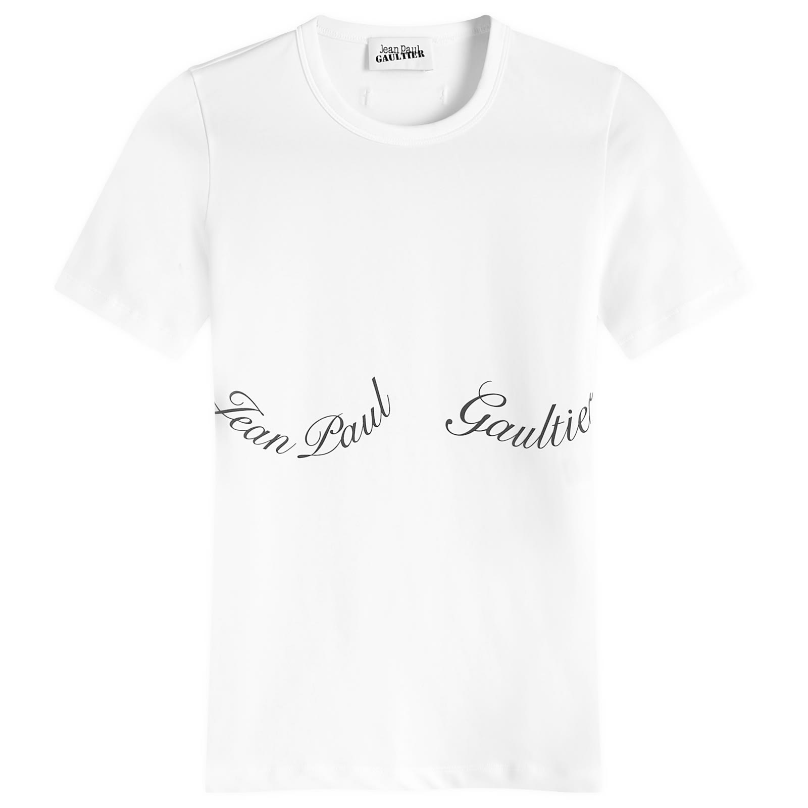 Jean Paul Gaultier logo-patch T-shirt | White | FARFETCH