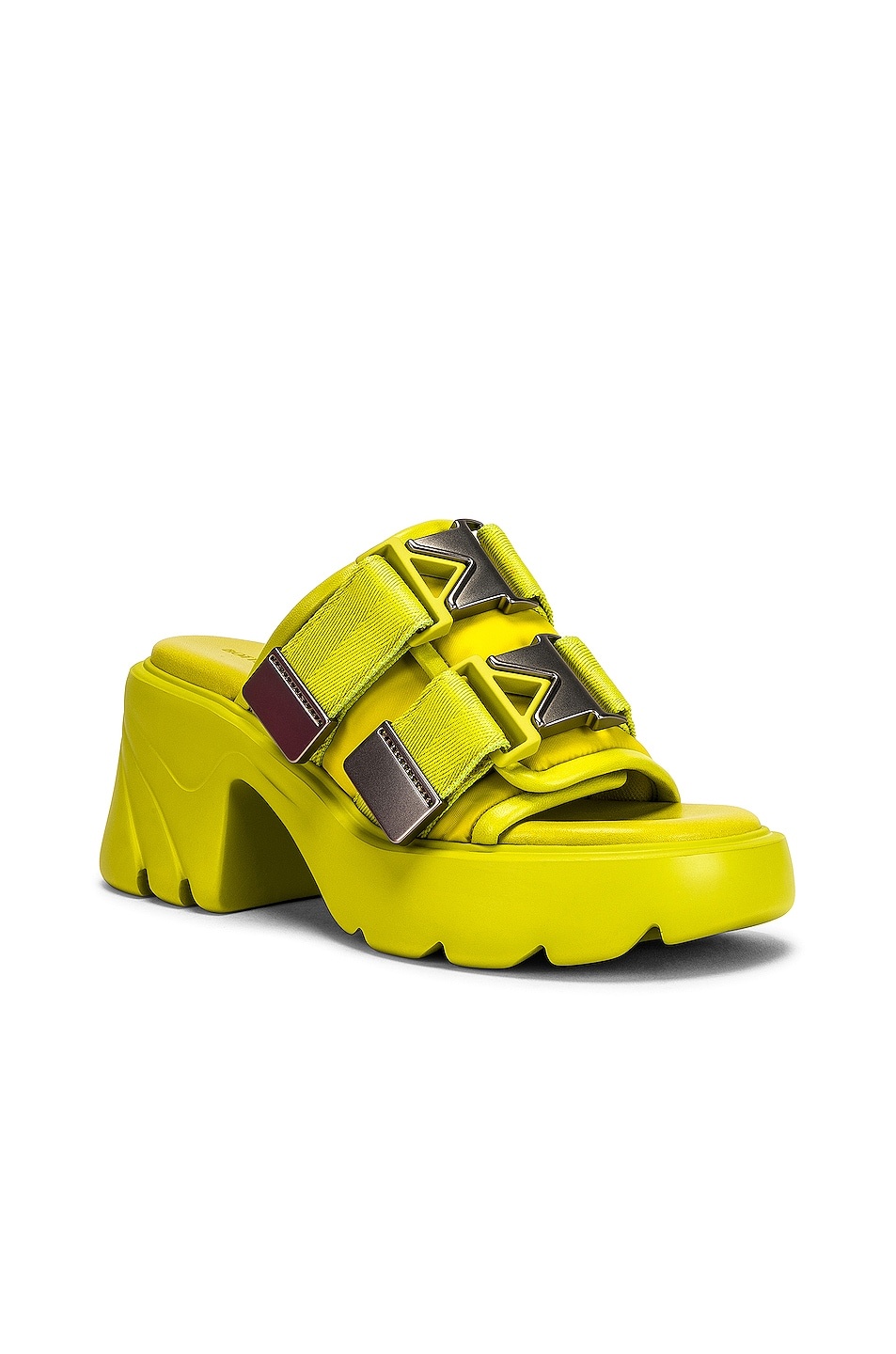 Flash Buckle Mule Sandals - 2