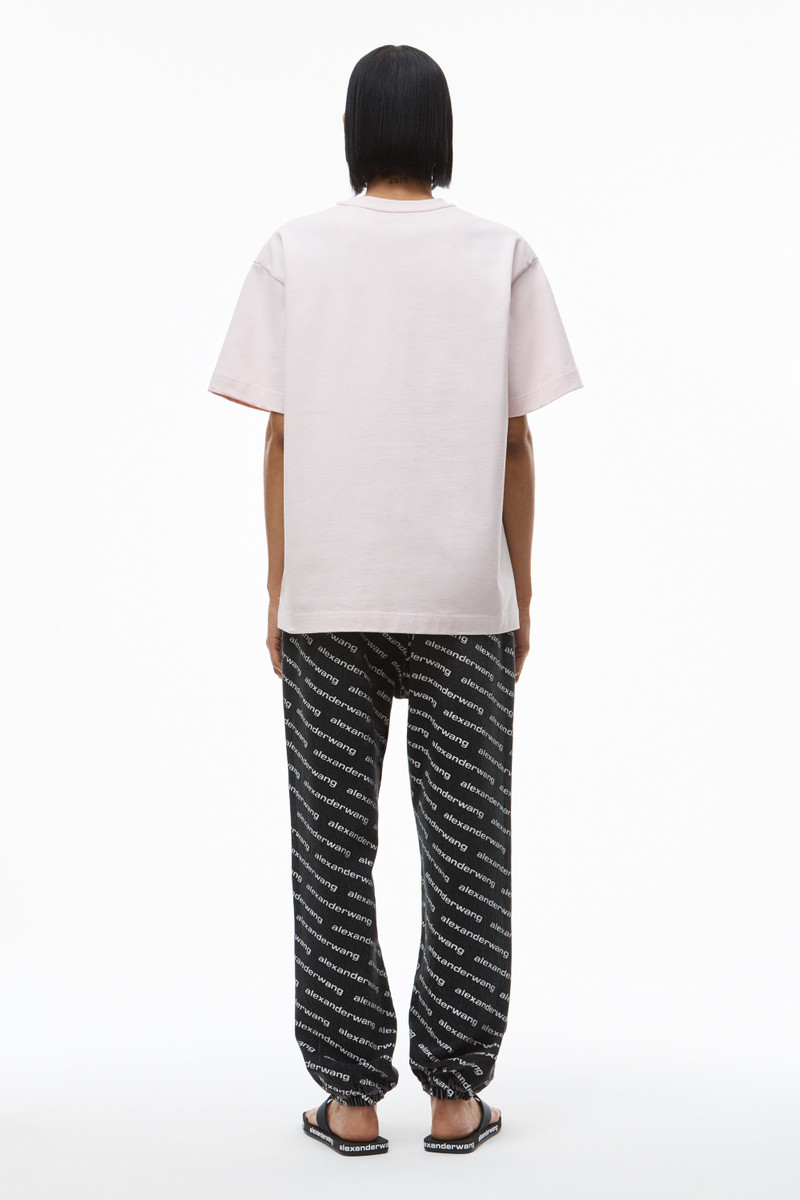 SOAP SUDS TEE IN COMPACT JERSEY 4