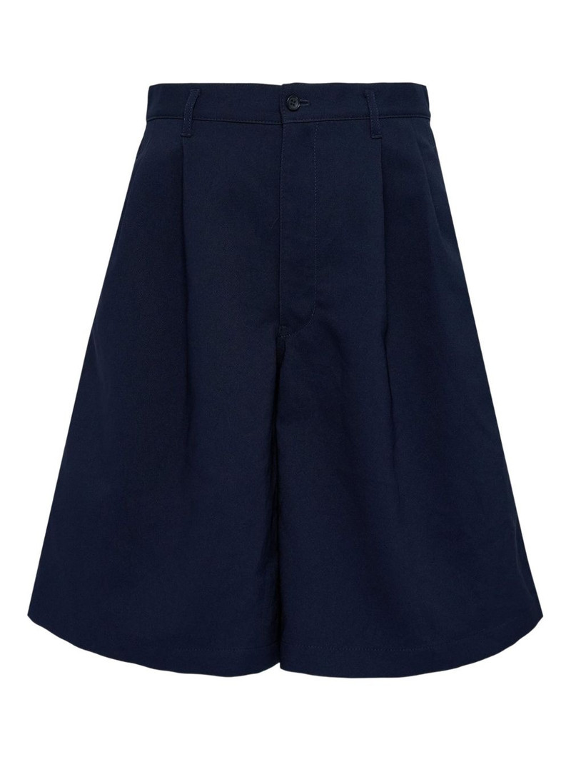 contrast-pocket shorts 1