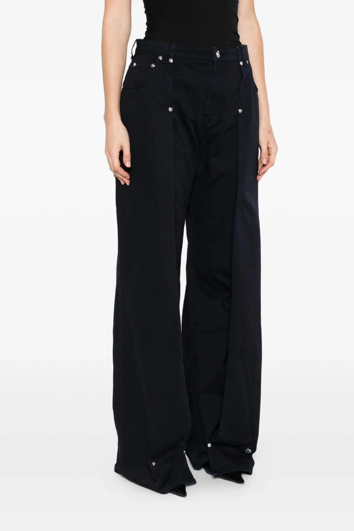 'The Snap-Button Denim' jeans - 2