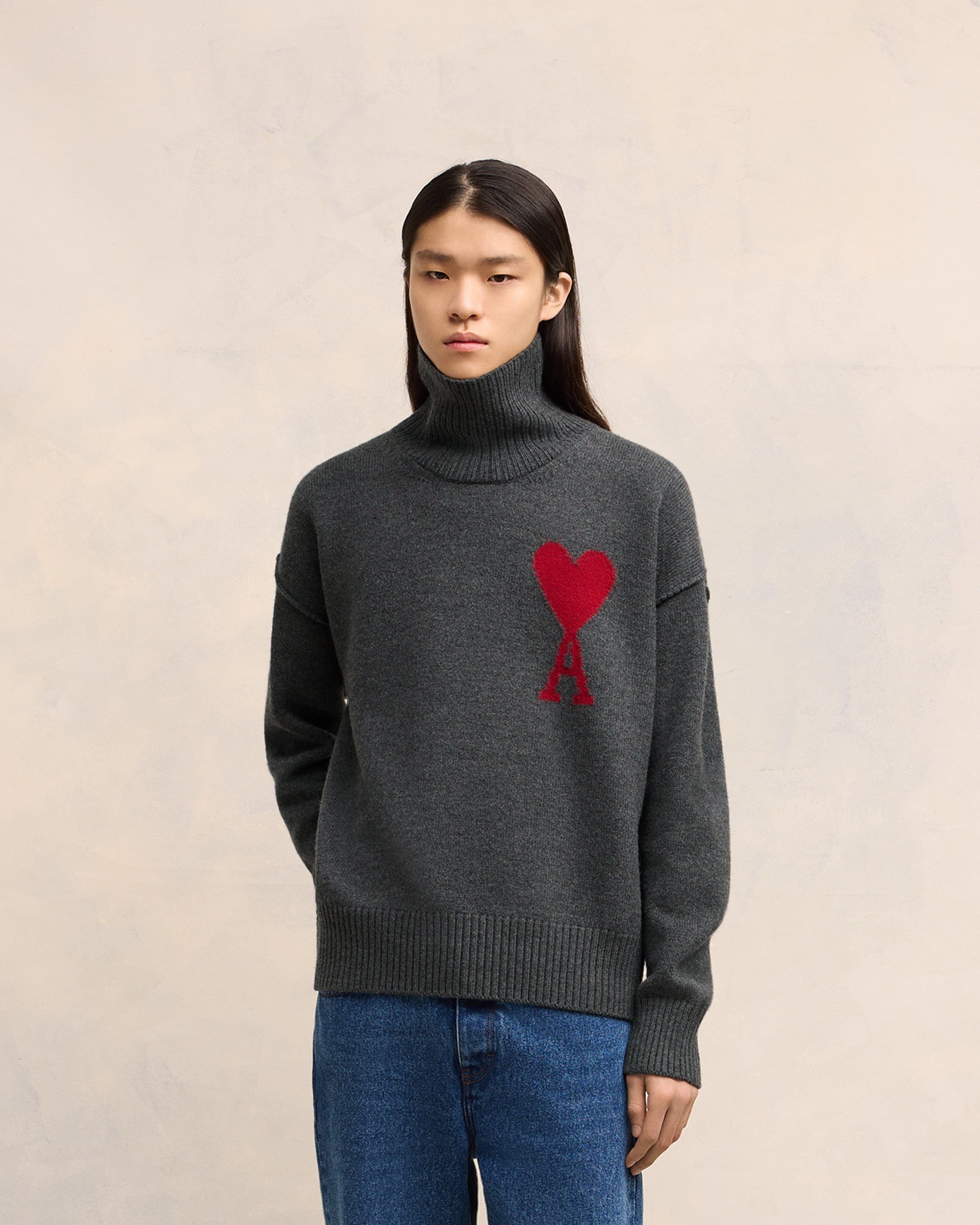 RED AMI DE COEUR SWEATER - 2