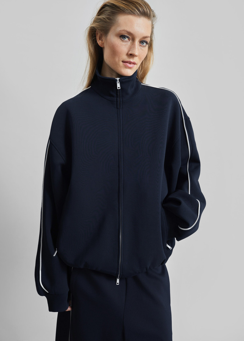 Nayen Zip-Up Jacket - Navy 6