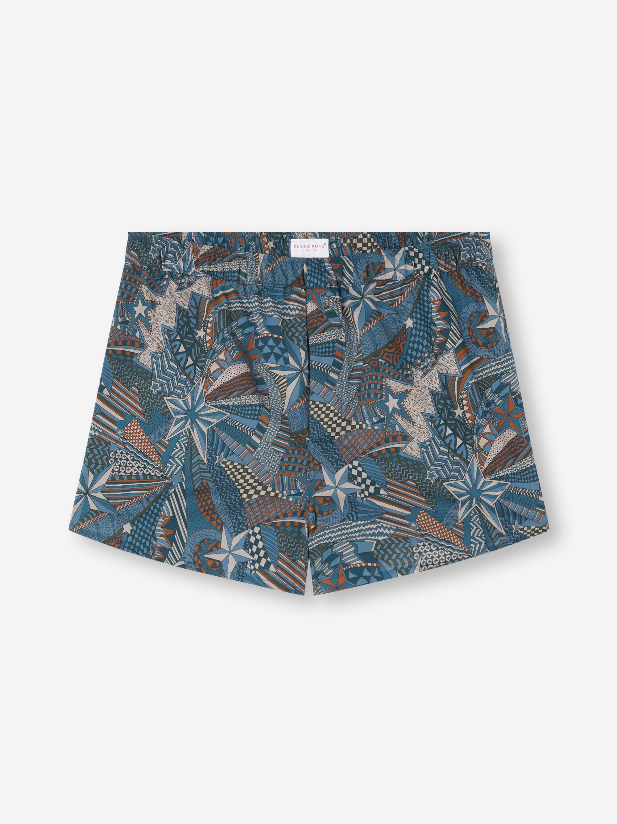 Men's Modern Fit Boxers Cotton Batiste Multicolor Celebration Print - 2