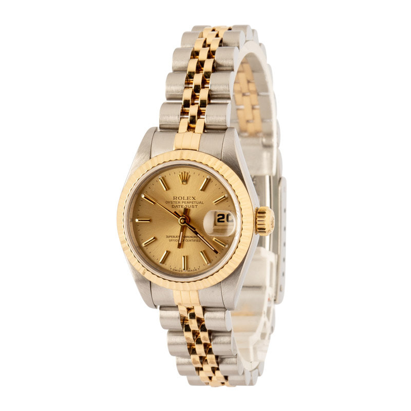 Rolex Lady Datejust Ref 69173 Champagne Dial - 2