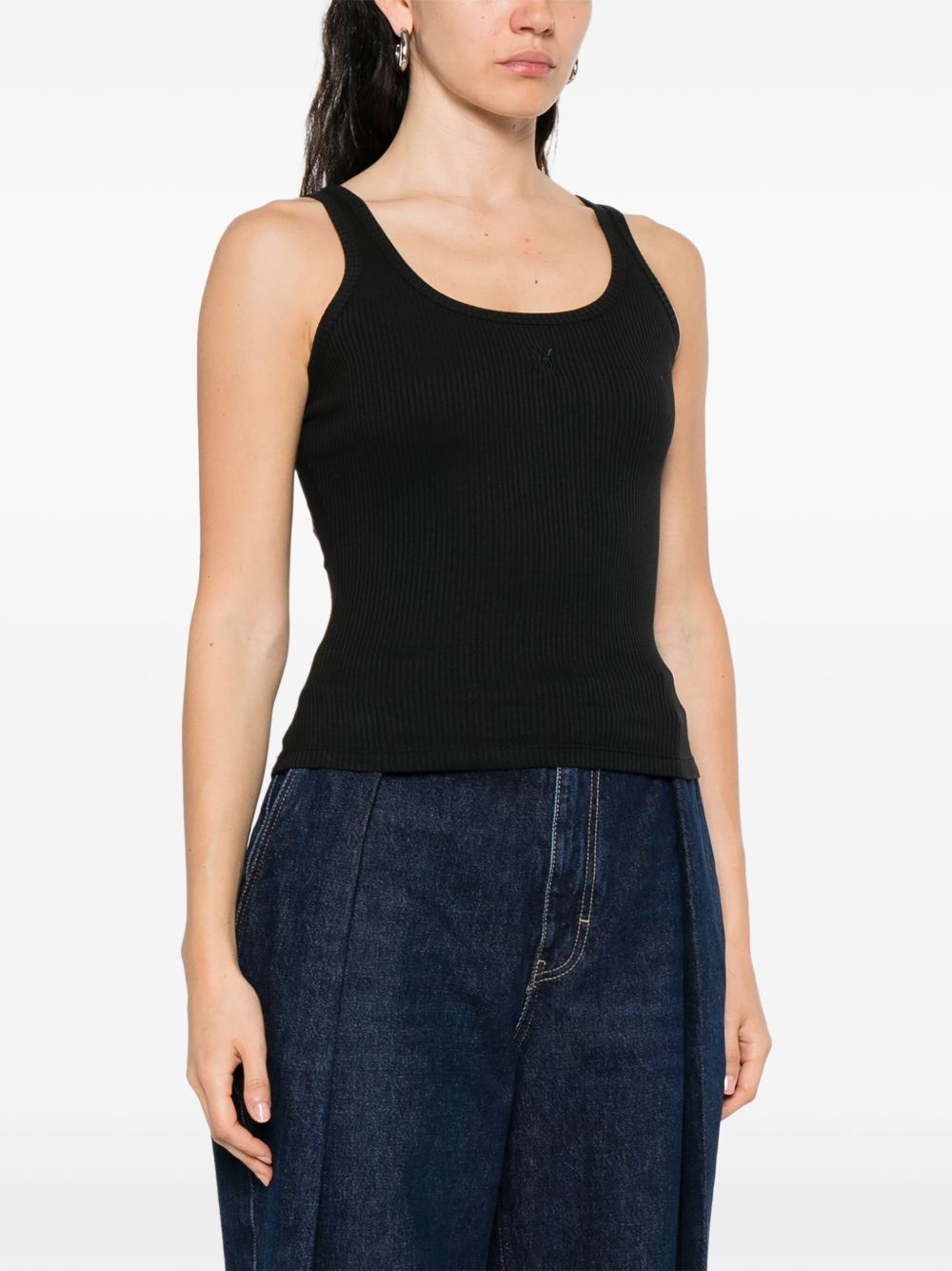 stretch-design tank top - 3