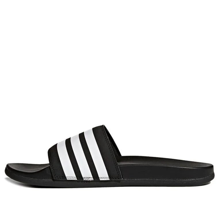 adidas Adilette Cloudfoam Plus 'Black White' AP9971 - 1