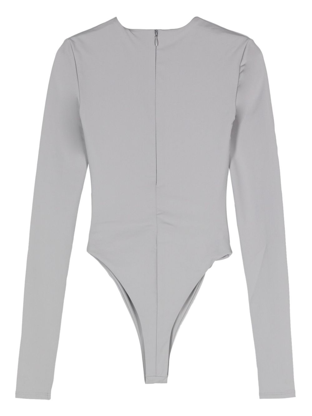 round-neck long-sleeved bodysuit - 2
