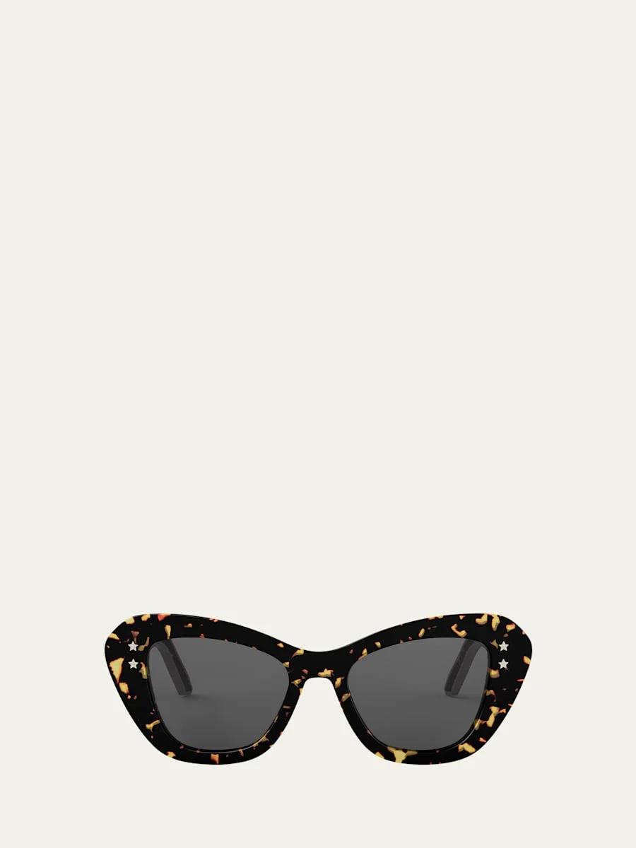DiorPacific B3U Acetate Butterfly Sunglasses - 1