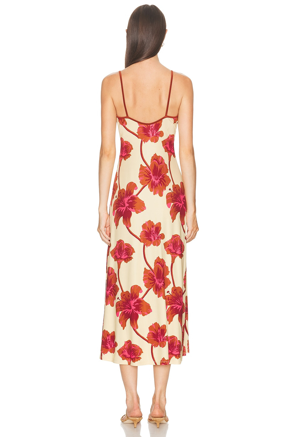Sendero De Astromelias Ankle Dress - 3