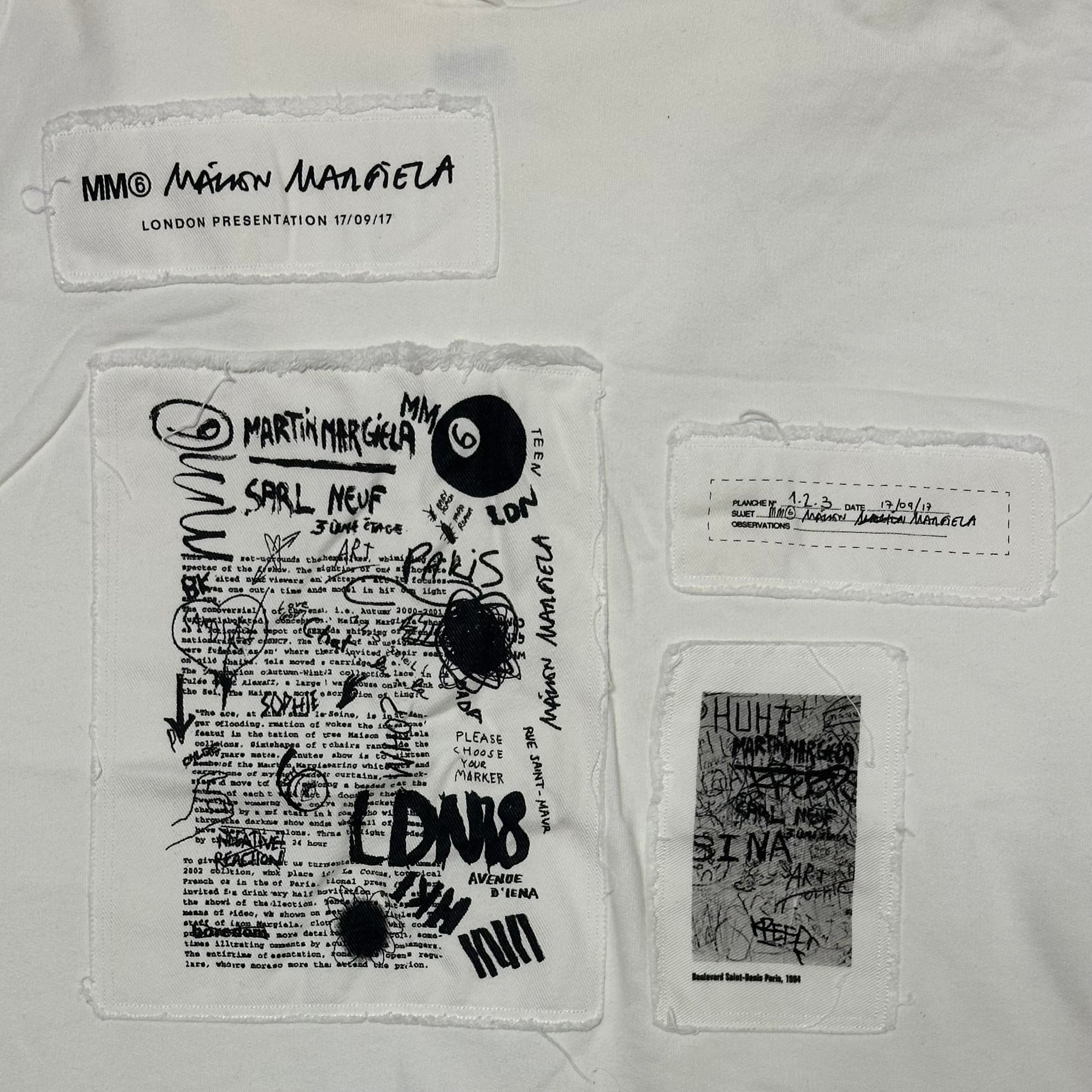 MM6 MAISON MARGIELA Spring Summer 2018 Drawings Street Art Dress - 4