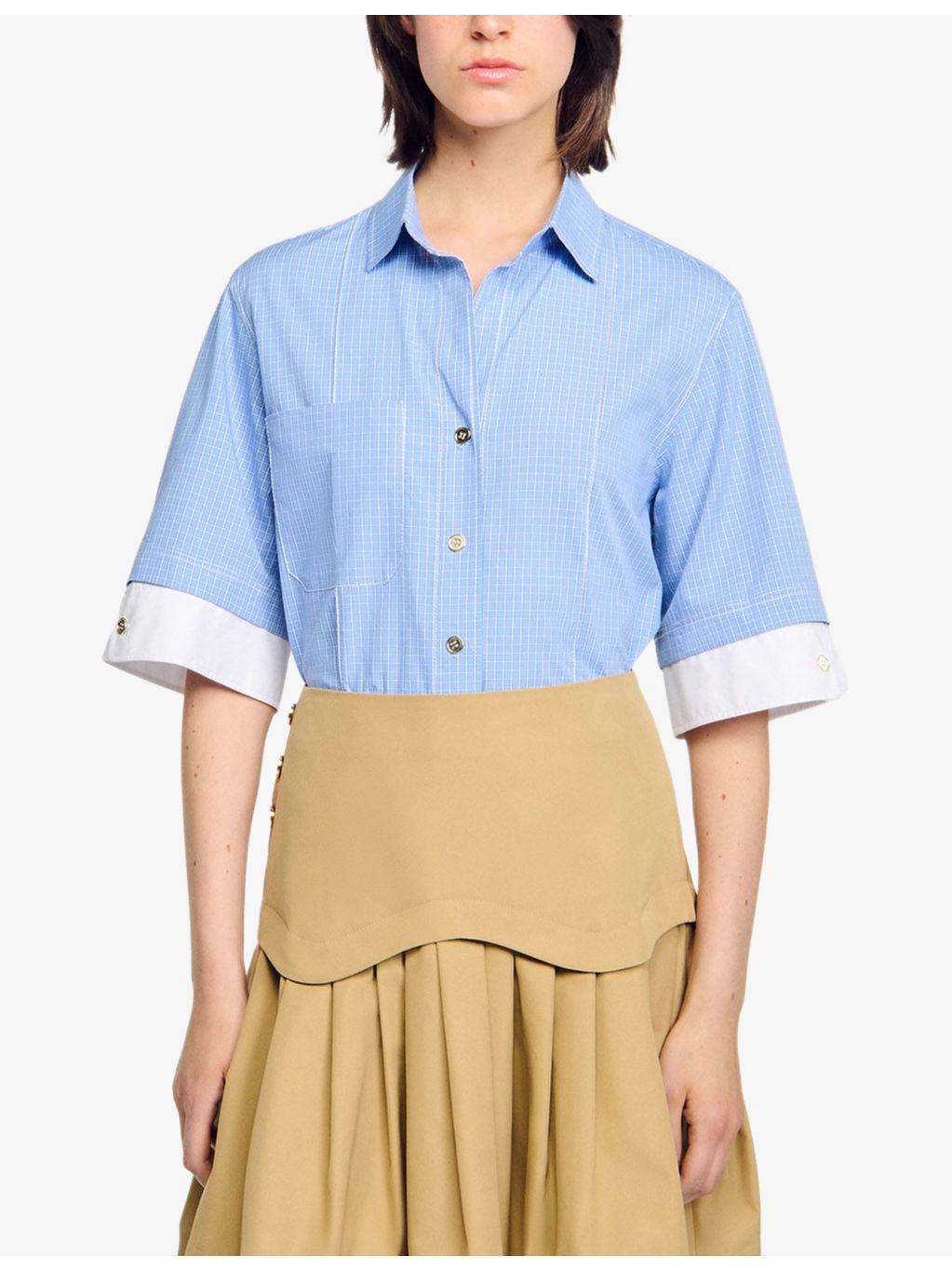 Checked Relaxed-Fit Cotton Shirt - 3