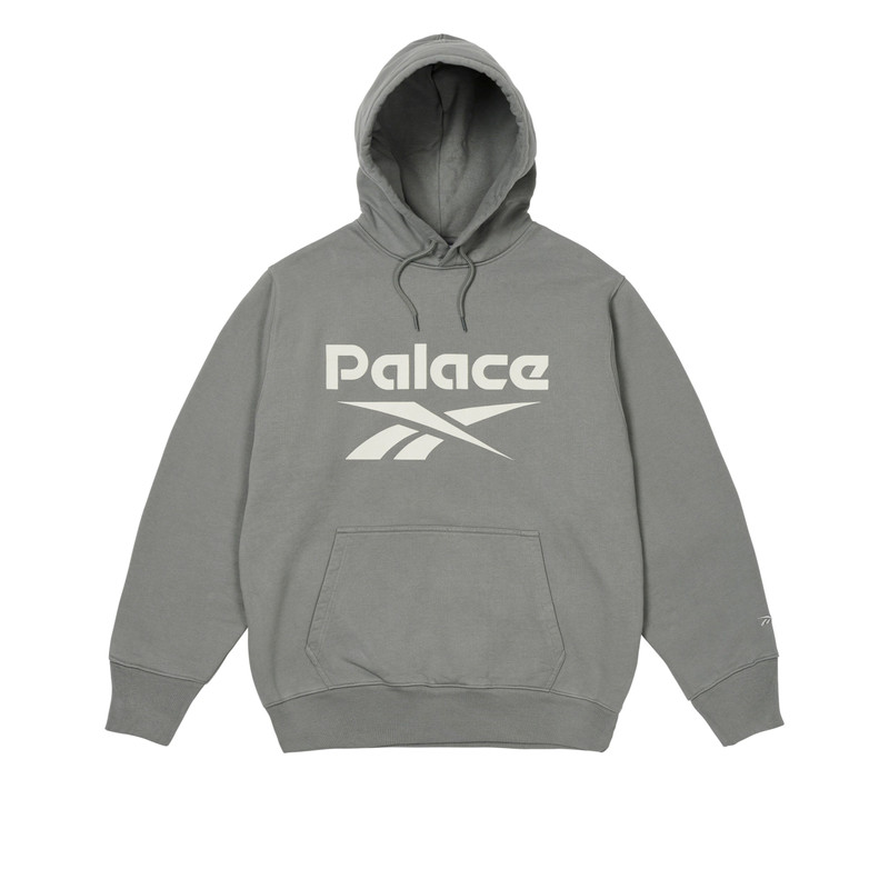 PALACE REEBOK HOOD GREY - 1