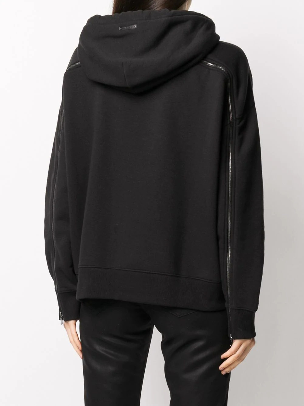 drawstring stopper hoodie - 4