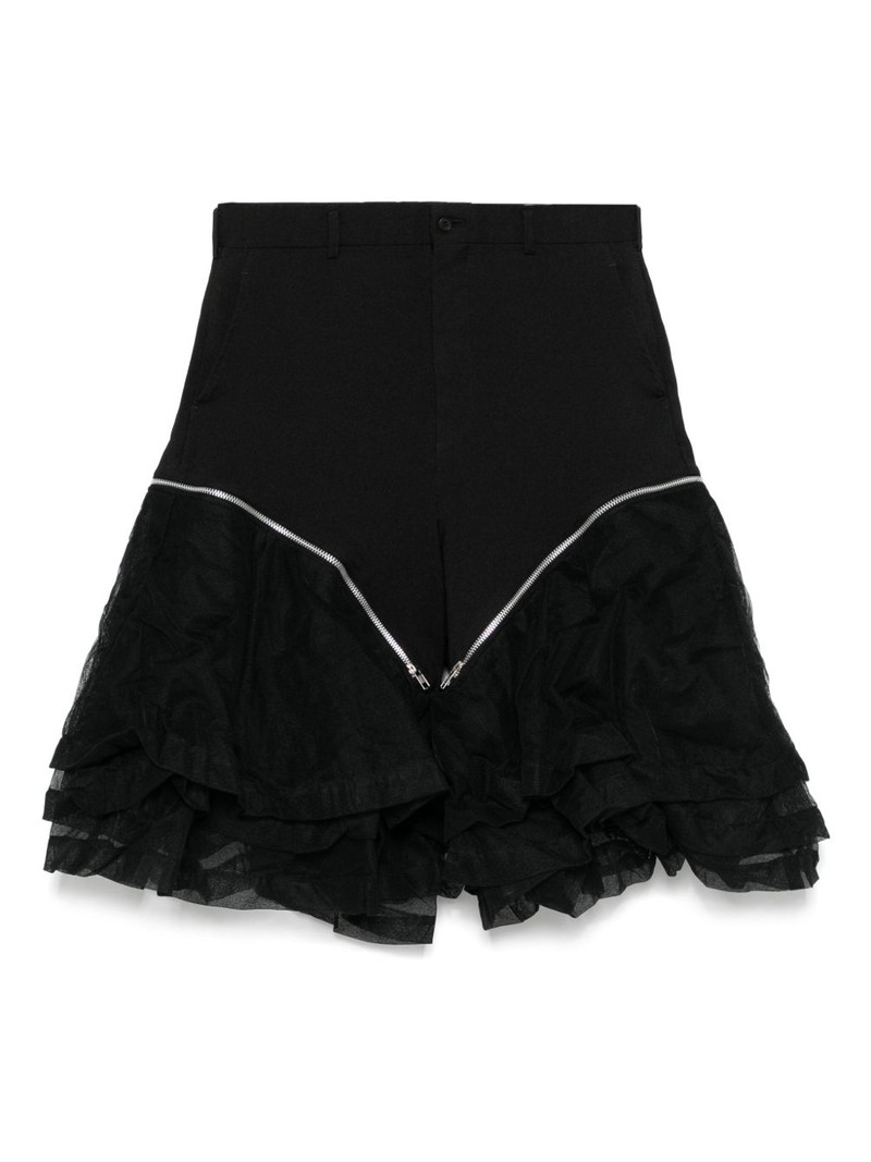 ruffled shorts 1