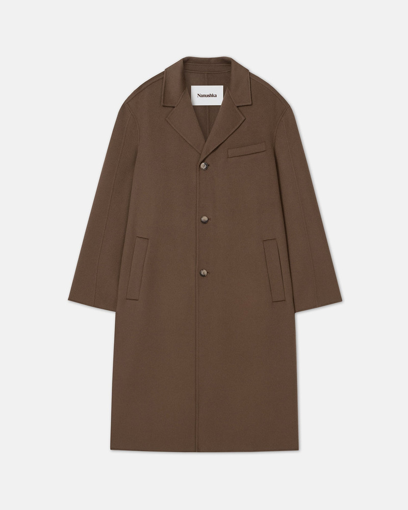 Double Wool And Silk Car Coat 1