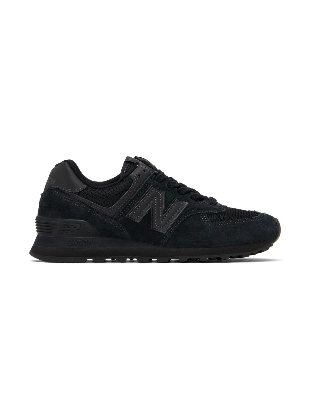 Black 574 Core Sneakers - 1