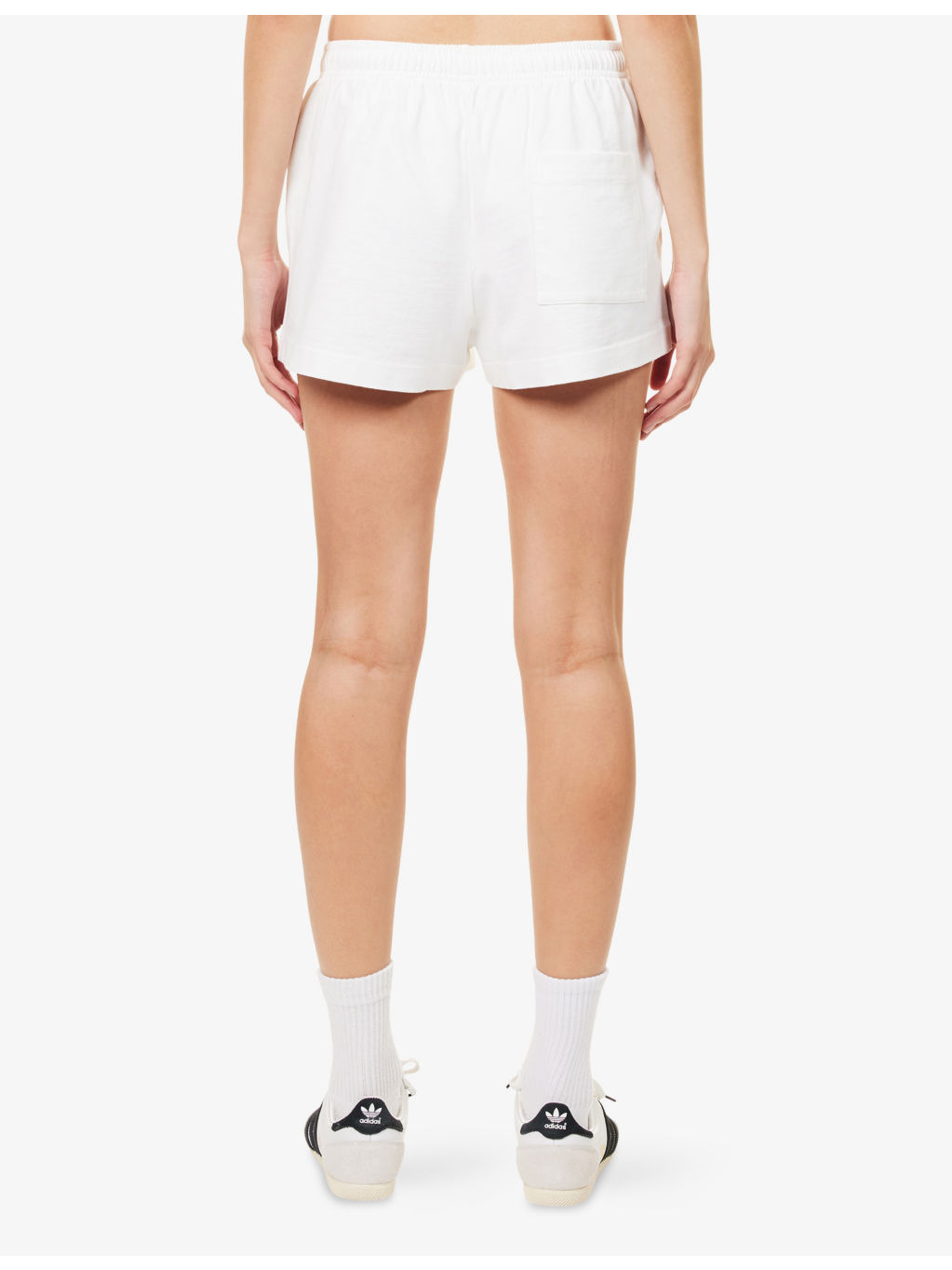 Lucy Logo-Print Cotton-Jersey Shorts - 4