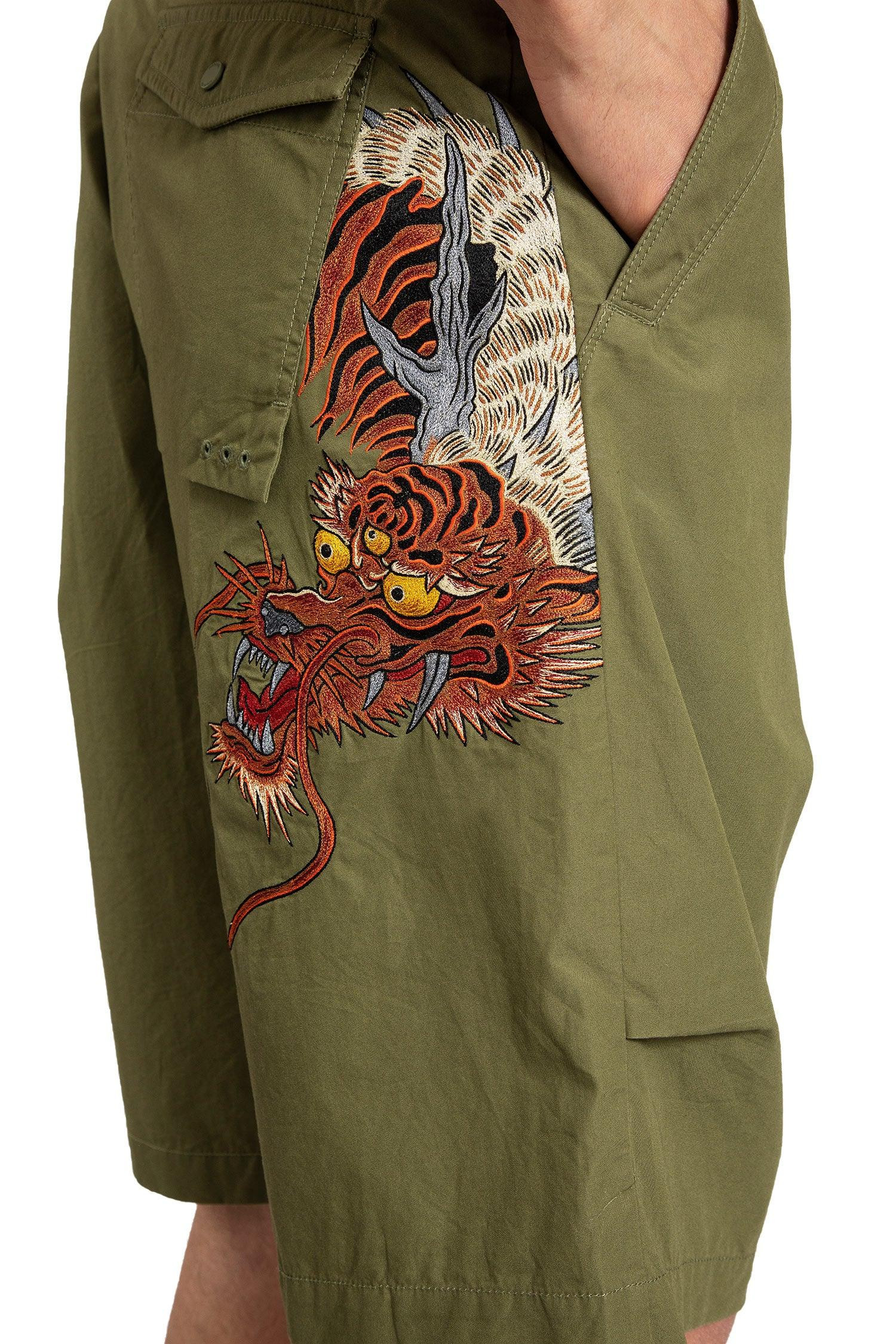 Tiger-Dragon-Loose-Shorts - 4