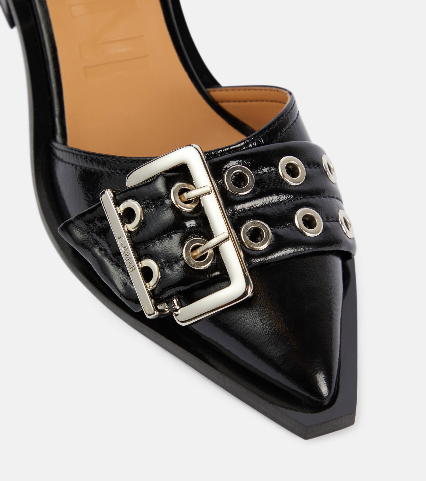 Faux-leather pumps - 6